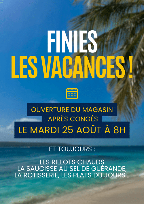Vacances retour 2026