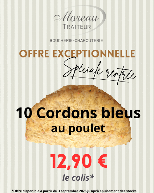 Offre rentree 2026 cordon bleu